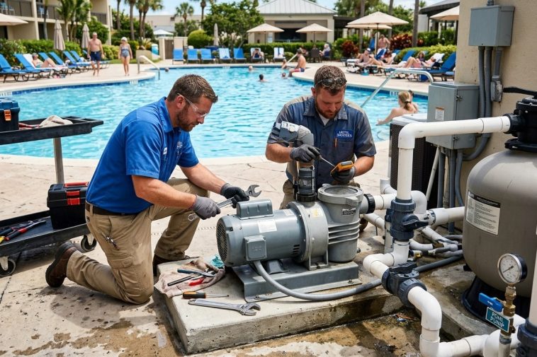 Hotel Pool Pump Replacement